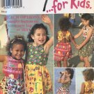 New Look Sewing Pattern 6522 child's summer top and skirt sizes 2 - 7