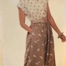 Butterick 5383 See & Sew Misses Top & Skirt sewing Pattern Size 8 10 12