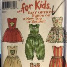 New Look 6494 child's Pinafore or Romper Sewing pattern size 1/2 - 4