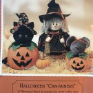 Luv 'N Stuff "Halloween Can-Tainers" Sewing Craft Patterns for Halloween Decor Made Over Coffee Cans