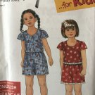 Simplicity 7559 Childs' Top and shorts It's So Easy sewing Pattern size 2 - 6X