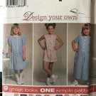 Simplicity 7095 Childs' Design your own Dress & Romper sewing Pattern size 7 - 12