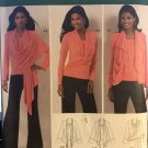 Simplicity 2603 Women's Knit top and Cardi-wrap with front variations Sewing Pattern, Sizes M, L, XL