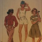 Simplicity 6953 Misses' Pants, Shorts and Culottes Sewing Pattern Size 12