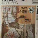 McCall's 7868 Home Decorating Sewing Pattern Baby Room Accessories Noah's Ark