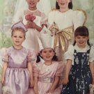 Butterick 6696 Children's Costumes Bride Dorothy, witch  Angel Fairy Sewing Pattern size 2 - 6X