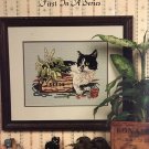 Curious Cats Cross Stitch Chart Cantebury Designs Leaflet First in a Series