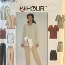 Simplicity 8186 Sewing Pattern Misses' Top, Tank Top, Pants or Shorts, Size 12 14 16 Sewing Pattern