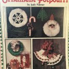 Macrame Ornament Potpourri by Judy Palmer Holiday Ornaments 15 designs