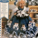 Fibre Craft Kitchen Granny Air Freshener Crochet Pattern for 5 1/2' Granny Air Freshener Doll FCM471
