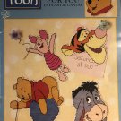 Pooh Magnets For You in Plastic Canvas Tigger Eeyore Piglet Leisure Arts Leaflet 1862