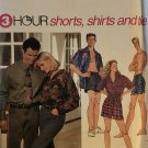 Simplicity 8150 Misses', Men's or Teen Boys' Shorts, Shirt and Tie Sewing Pattern Size XS - M
