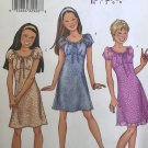 Butterick Sewing Pattern 6962 Girls' Easy Dresses A-Line size 7 - 14
