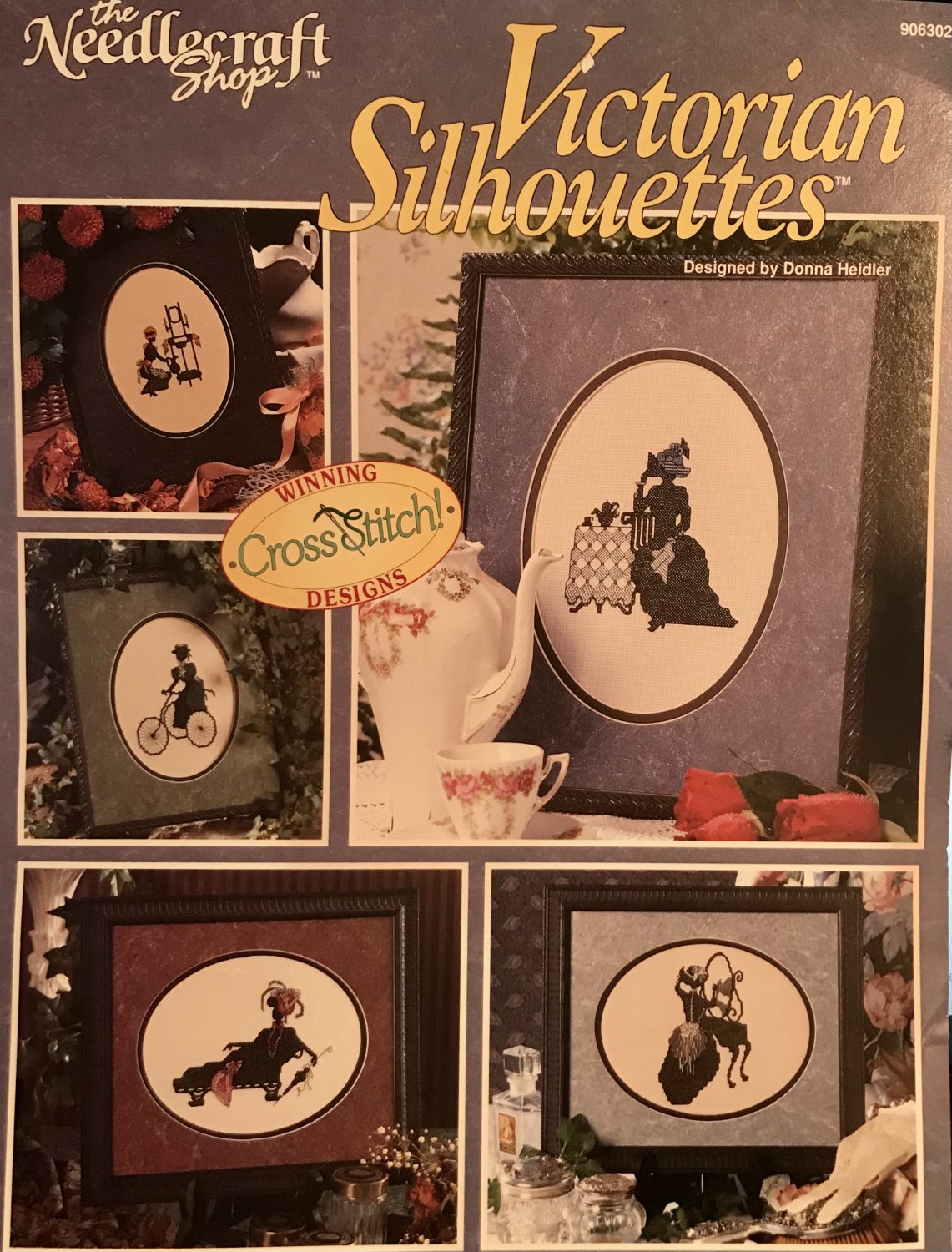 Needlecraft Shop Victorian Silhouettes Cross Stitch Pattern 906302