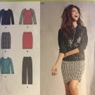SIMPLICITY 1072 Misses' s Knit Pants, Skirt and Top Sewing Pattern Size 16 - 24