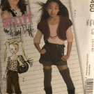 McCall's 5460 Girl's Top, Shorts, Jacket & Pants sewing pattern Size 12 14 16