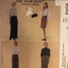 McCall's 9549 Misses' One Hour Skirt Size 18 Sewing Pattern