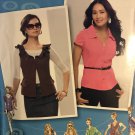 Simplicity 2633 Misses' Vest and Top Project Runway Sewing Pattern Size 14 - 16 - 18 - 20 - 22
