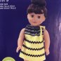 Simplicity 1979 Easy Doll Dress for 18" Doll Sewing Pattern