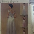 McCalls 9654 Misses' Prom, Bridesmaid  Evening Elegance Size 10 - 14 Sewing Pattern