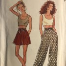 Style 2130 MIsses' Loose-fitting Trouser, shorts Crop Top Size 8 - 18 sewing pattern