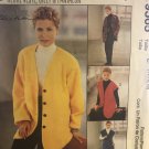 McCall's 9565 Misses' 3 hour Jacket Vest Pants Sewing Pattern size 14 16 18