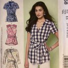 MCCALL'S 7358 Misses' Gathered and Yoked Tops and Belt Sewing Pattern size 14 - 22
