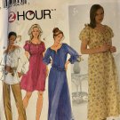 Simplicity 7698 2 hour Peasant Sleeve Dress or top Sewing Pattern size XS - M