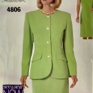 Butterick 4806 See & Sew sewing pattern Jacket Dress sizes 18 20 22