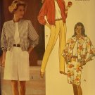 Butterick 6169 Misses' Jacket, Top, Skirt, Shorts and Pants Sewing Pattern size 18 20 22