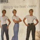Simplicity 7581 Misses' Simply the Best Jeans Sewing Pattern size 12 14 16