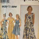 Simplicity 8165 Misses' Dress with tie behind bow Sewing Pattern size 10 12 14