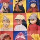 Vogue 7404 18" Doll Hats Sewing Pattern