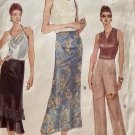 Vogue Easy Options Sewing Pattern 9806 Misses' Skirt and Pants Size 8 10 12