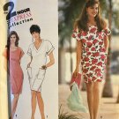 Simplicity 7218 Misses' pullover dress with neckline variations Sewing Pattern size 6 - 24