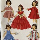 Retro Doll Fashions for 18" Doll  Sewing Pattern Butterick 6265 BP320 dolls