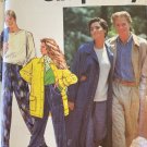 Simplicity 7584 Misses', Men's or Teen Boys' Pants and Unlined Coat in Two Lengths XS - XL