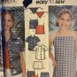 Simplicity 7244 Girls' Easy to sew tops, kerchief, capris, dress, shorts Sewing Pattern Size 7 - 16