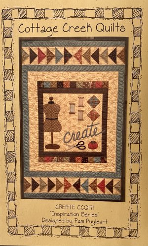 Create CCQ171 Inspiration Series Cottage Creek Quilts Quilting Pattern
