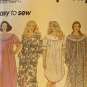 Simplicity 8780 Women's Nightgown in Two Lengths, Robe and Tie Belts Sewing Pattern Size 26 - 32