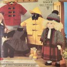 Vogue 8556 18" Doll Clothes Rain Coat Jeans Sewing Pattern