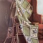 Bernat Americana Afghans book 211 Traditional knit or crochet pattern booklet