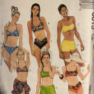 Bikini Shorts String Bikini Wrap Swim Suit  Sarong McCall's 8813 Size 20 Sewing Pattern