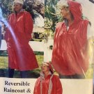 Birch Street Clothing Reversible Raincoat and Companion Vest Sewing Pattern Size XS - XL