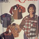 Simplicity 7505 Misses Shirts in with appliques size 12 - 16 sewing pattern
