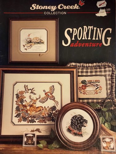 Stoney Creek Collection Sporting Adventure Book 103 Cross stitch charts