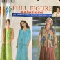 Simplicity 8002 Full Figure Solutions Dress Jacket 26W-32W Sewing Pattern