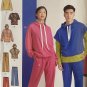 Simplicity 9379 Sewing Pattern Unisex Oversized Knit Hoodies, Pants and Tees Six to XXL