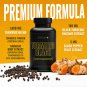 Turmeric Black Supplement 60 Capsules for Metabolism & Daily Wellness – Free Shipping