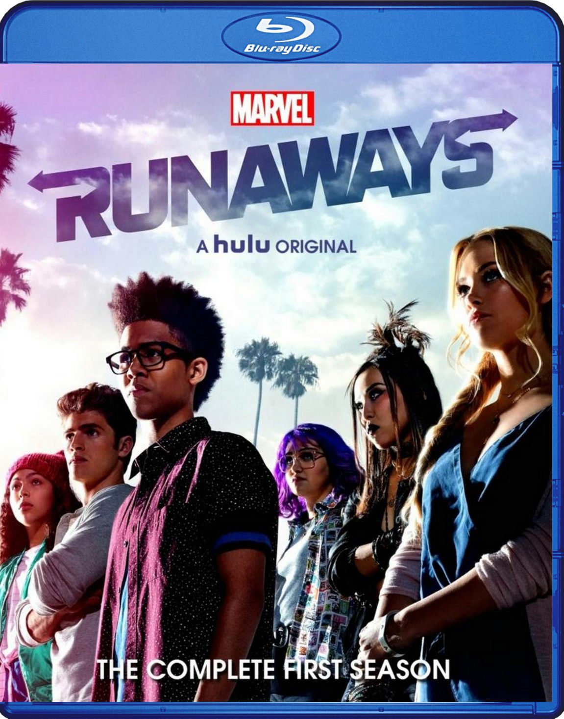 Runaways 1 Season Blu-Ray 2BD set Marvel Hulu TV Series